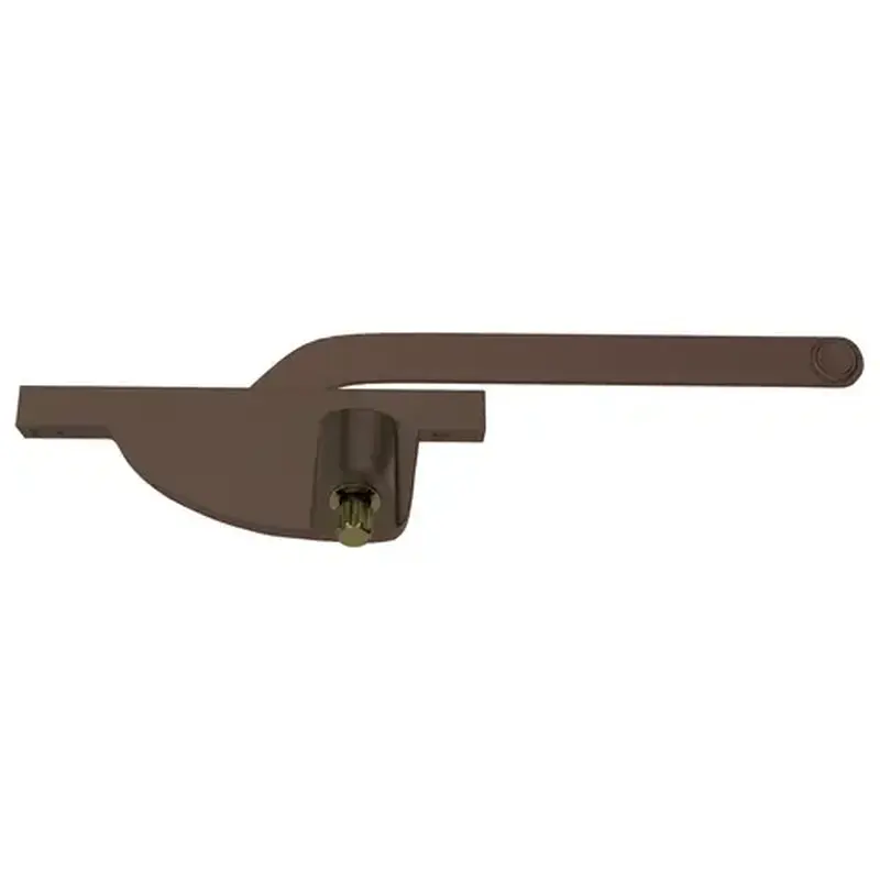 Brixwell 36-135 Casement Operator Assembly With Handle Left Hand Type Brown
