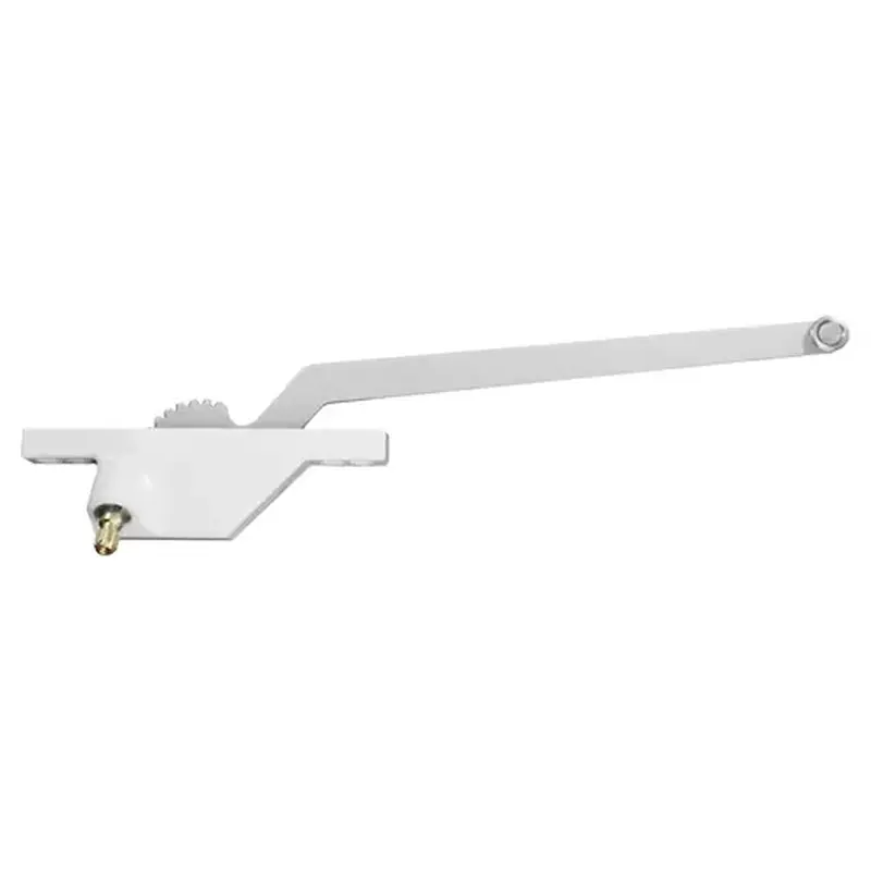 Brixwell 36-222-3 Single Arm Casement Operator Left Type 11" Arm Length Front Mounting White Finish