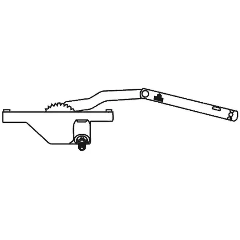 Brixwell 36-255-1 Truth Rh Dyad Casement Oper bronze Rear Mount