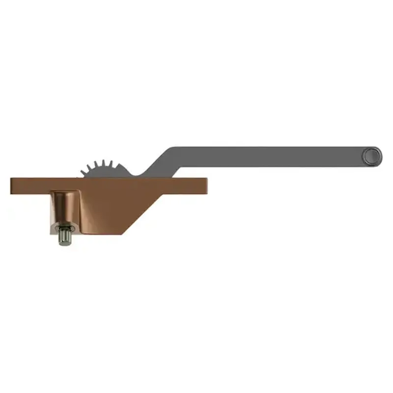 Brixwell 36-431-1 Truth'S Single Arm Casement Operators Left Hand Type 13-1/2" Arm Length Bronze Finish