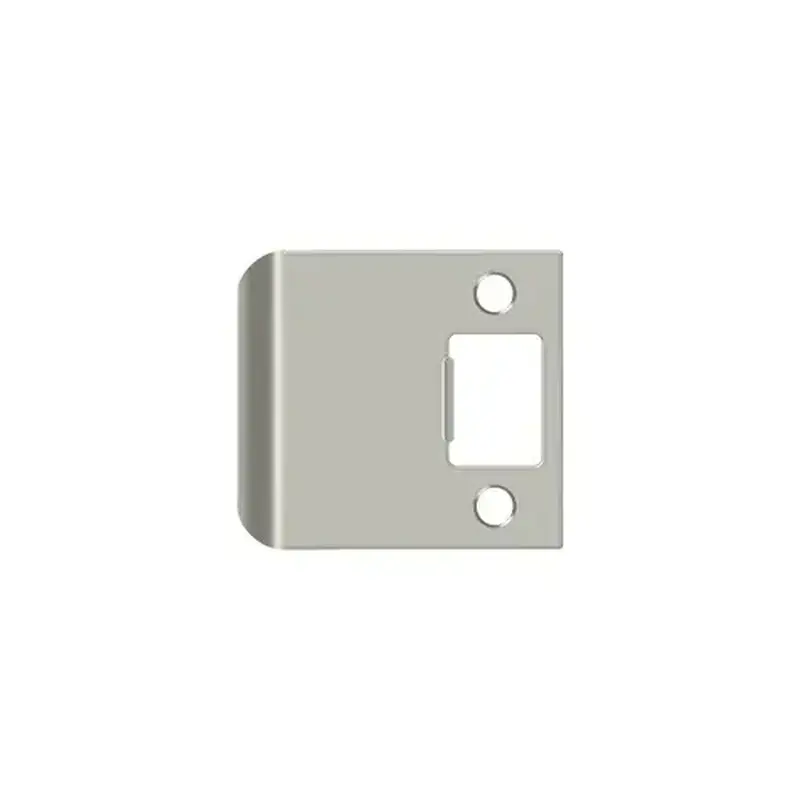 Deltana SPE250U15 Extended Lip Strike Plate, 2 1/4" x 2-1/2" in Brushed Nickel