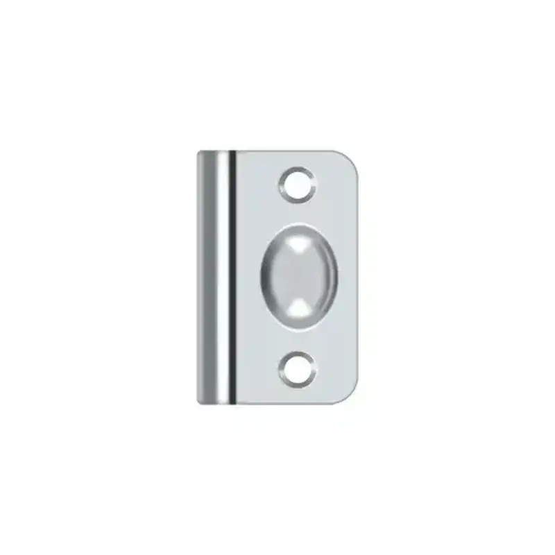 Deltana SPB349U26 Strike Plate for Ball Catch and Roller Catch in Polished Chrome