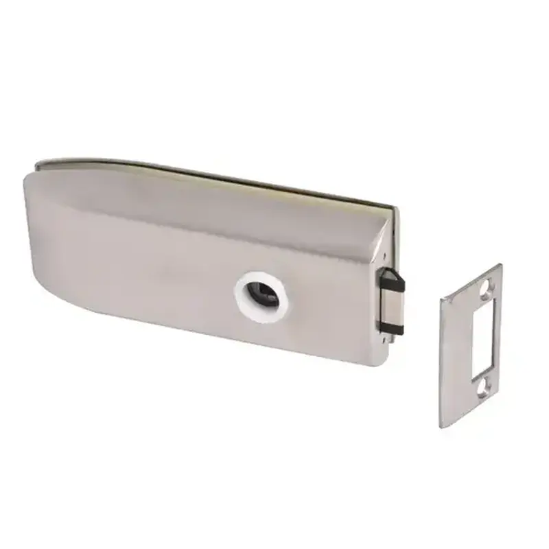 CRL PTH312BS Brushed Stainless Glass Mounted Passage Latch