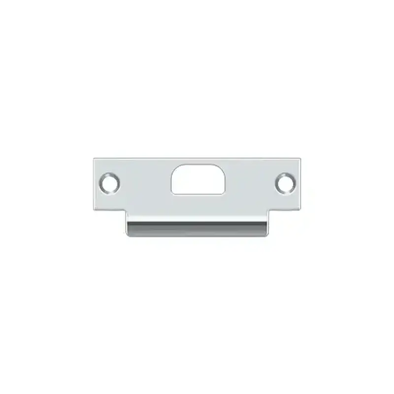 Deltana SPDB478U26 ANSI T- Strike, 4-7/8" x 1-1/4", w/ Hole in Polished Chrome