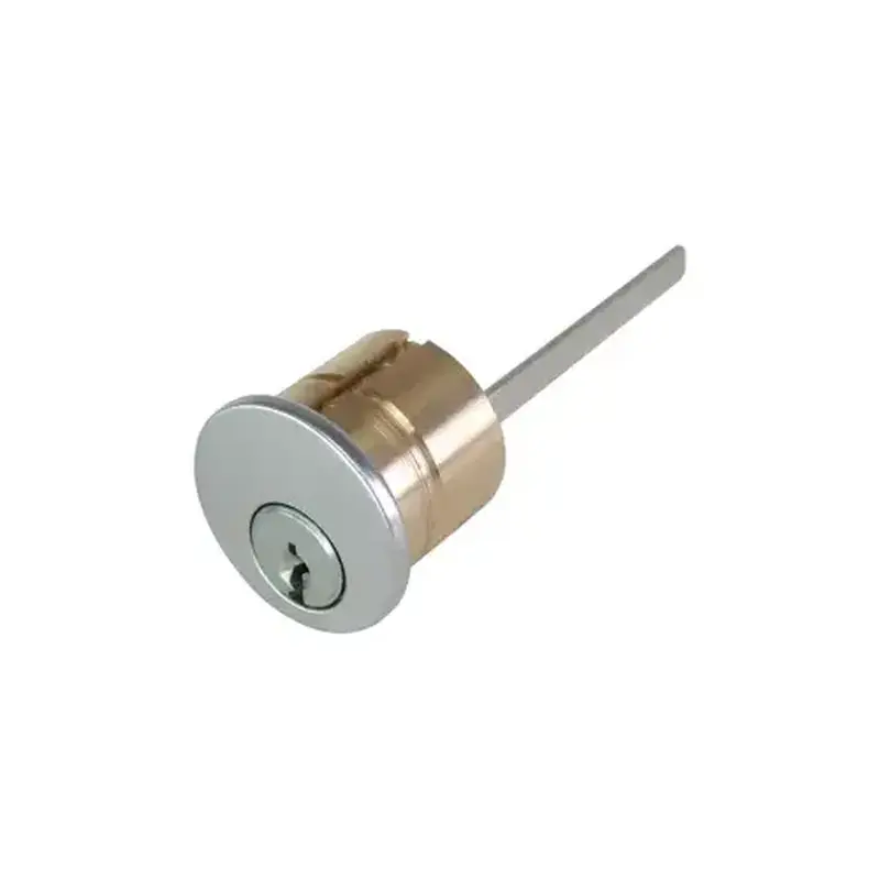GMS R118SC26DA2 Keyed Alike K2 1-1/8" Rim Cylinder with Schlage C Keyway Satin Chrome Finish