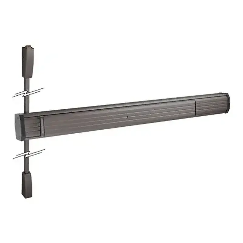 Jackson 31127538313 Push Pad Surface Vertical Rod Panic Exit Device 36" Compatible Door Width Dark Bronze Finish