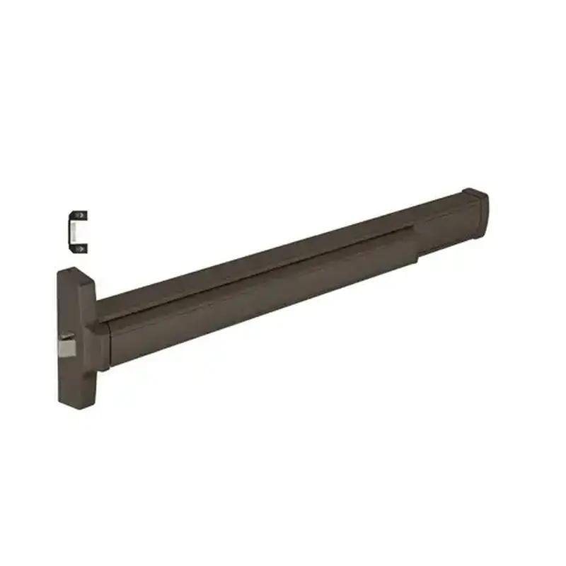 Jackson 312095LC3313 Push Pad Rim Panic Exit Device Left Hand Reverse Bevel Type Dark Bronze Finish