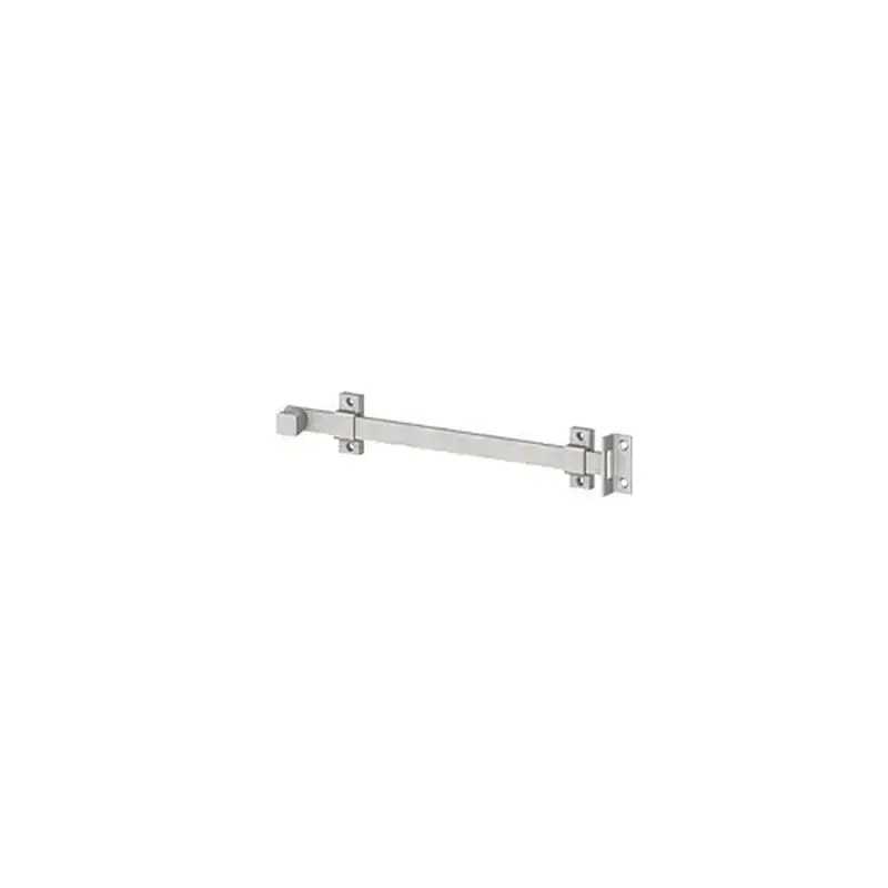Hager 052287 275D Surface Bolt, Satin Chrome