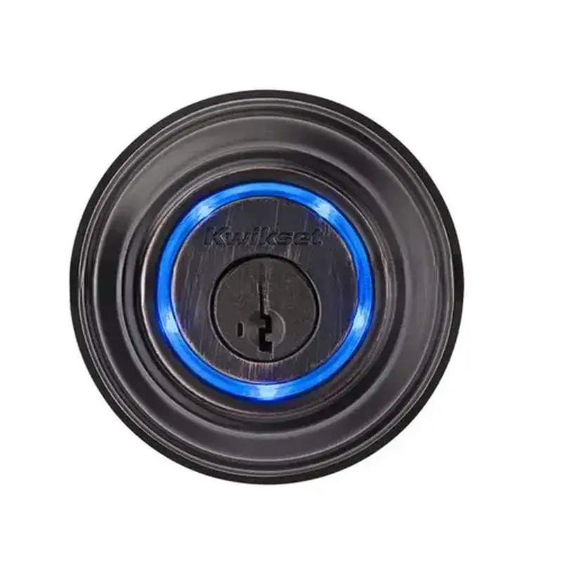 Kwikset 925KEVO2-11PS Second Generation Kevo Bluetooth Enabled Deadbolt SmartKey with RCAL Latch and RCS Strike Venetian Bronze Finish