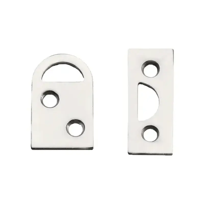 Pamex DD05700CP Strikes and Screws Only for Surface Bolt Bright Chrome Finish
