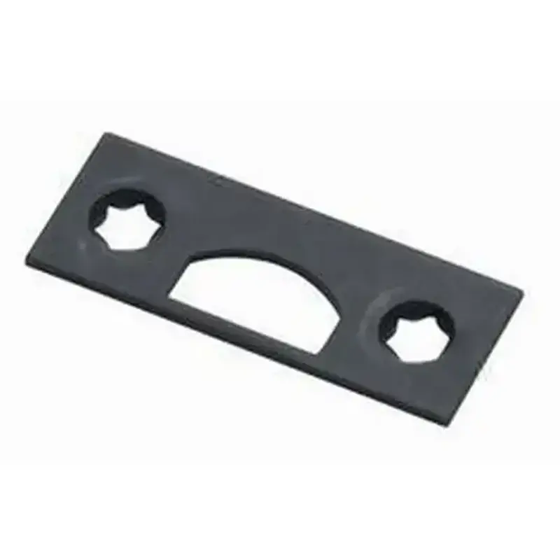 Baldwin 0310031MORT Mortise Strike Unlacquered Brass Finish