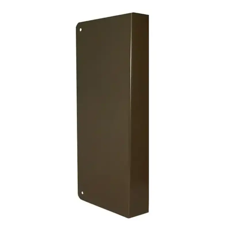 Don Jo CW4010B 9" Blank Wrap Around for 1-3/4" Door Oil Rubbed Bronze Finish