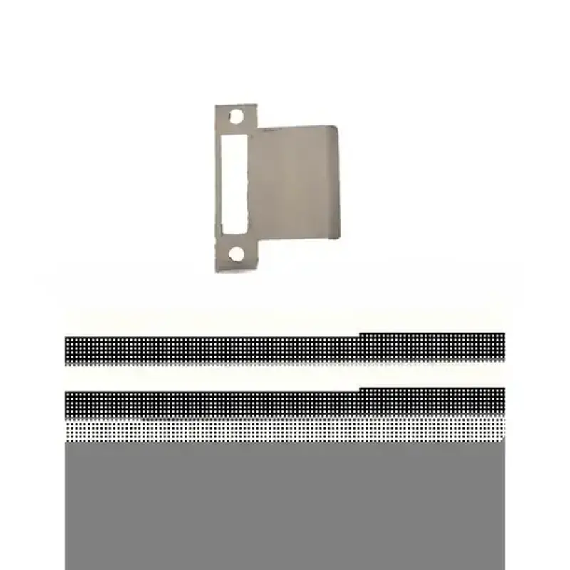 Don Jo MEST125DU 4-7/8" x 2-1/2" Mortise Type Extended Lip ANSI Strike Dark Bronze Finish
