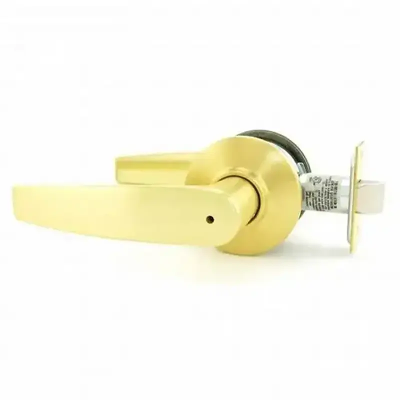 Schlage Commercial S40JUP606 S Series Privacy Jupiter with 16-203 Latch 10-001 Strike Satin Brass Finish