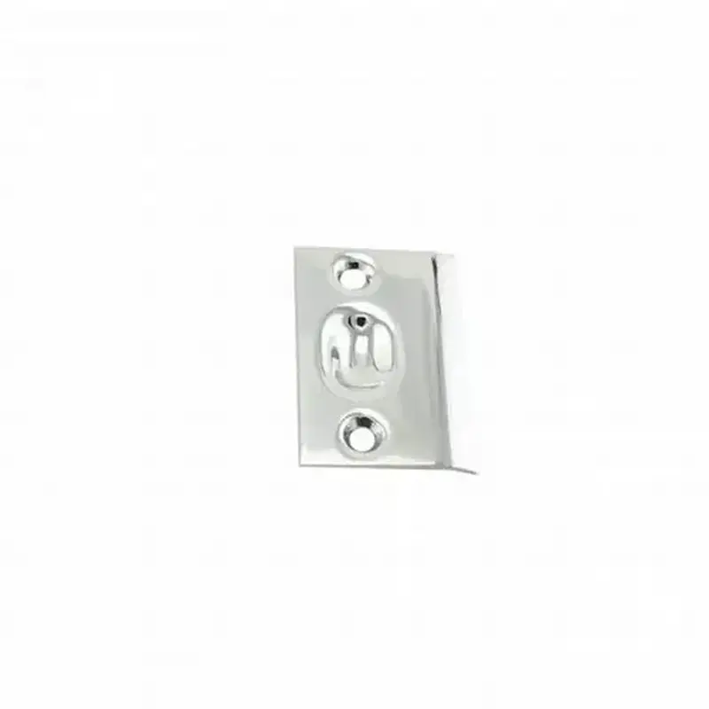 Ives Residential 0953625 Steel Strike for 347 Ball Catch Bright Chrome Finish
