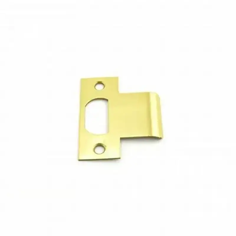 Schlage Commercial 10001605134 1-3/4" T Strike with Dust Box and Screws Bright Brass Finish
