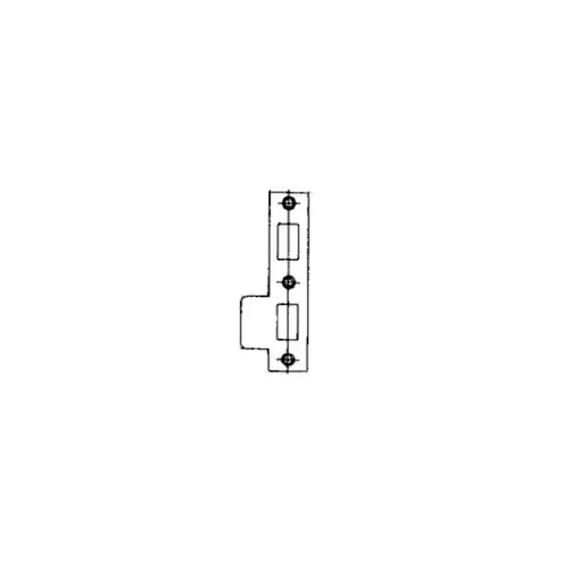 Baldwin 5528003L Left Hand Combination Privacy Strike Lifetime Brass Finish