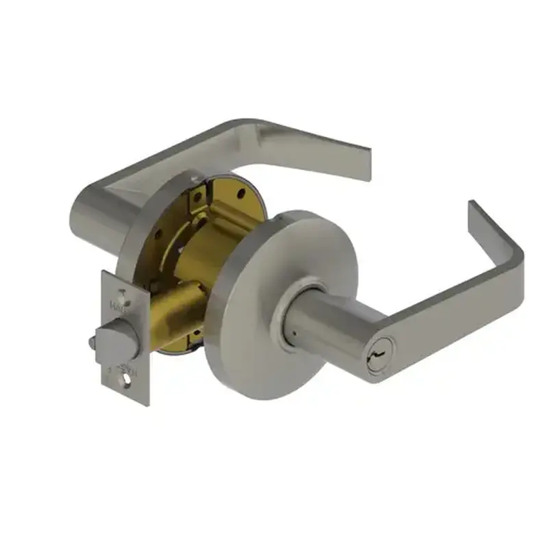 Hager 164676 3580 2-3/4" US3.ARC.SCC.0BC.ASA - Lever Storeroom (F86) Bright Brass