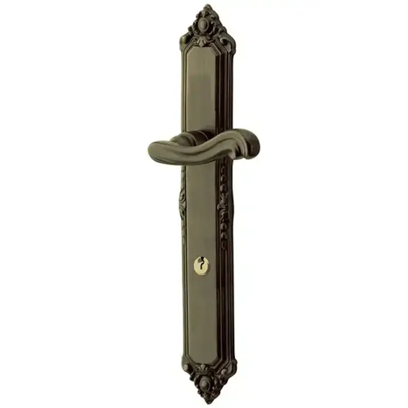 Baldwin MP003050FD1 Kensington Multi Point Trim Full Dummy Configuration 1 Antique Brass Finish