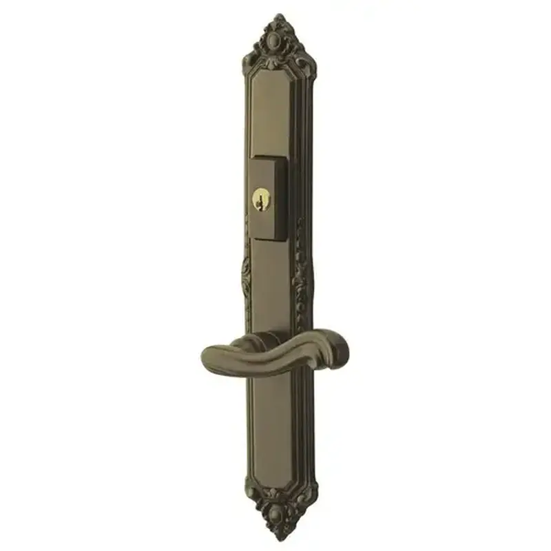 Baldwin MP003050PAT5 Kensington Multi Point Trim Patio Configuration 5 Antique Brass Finish