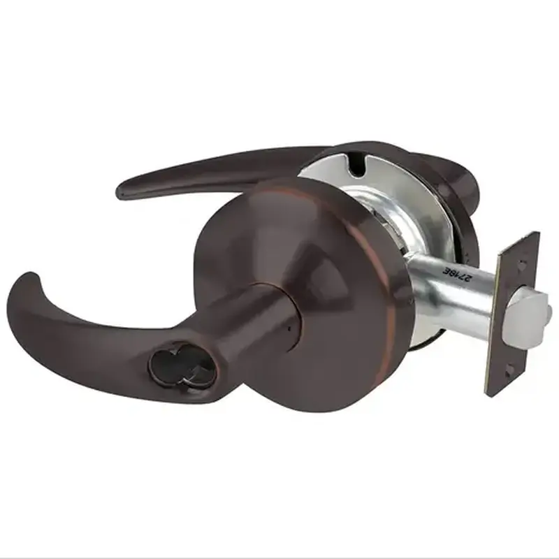 Schlage Commercial ND60JDOME643E ND Series Vestibule Large Format Less Core Omega with 13-247 Latch 10-025 Strike Aged Bronze Finish