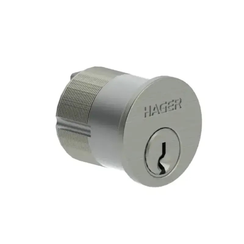 Hager 165093 3902 MORT CYL 1-5/8" US26 NC STDCAM IC7 Bright Chrome