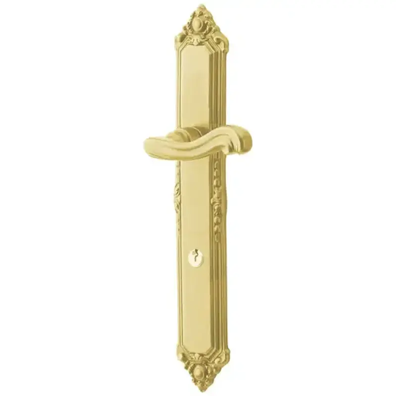 Baldwin MP003060FD4 Kensington Multi Point Trim Full Dummy Configuration 4 Satin Brass with Brown Finish