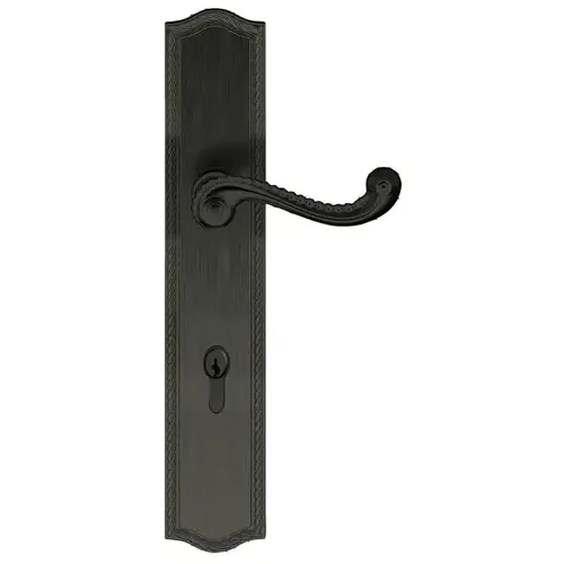 Baldwin MP009190FDP1 Bristol Multi Point Trim Passage Configuration 1 Satin Black Finish