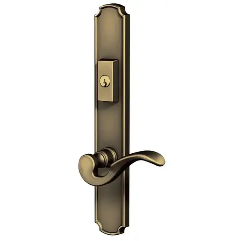 Baldwin MP002050FDP6 Bismark Multi Point Trim Passage Configuration 6 Antique Brass Finish