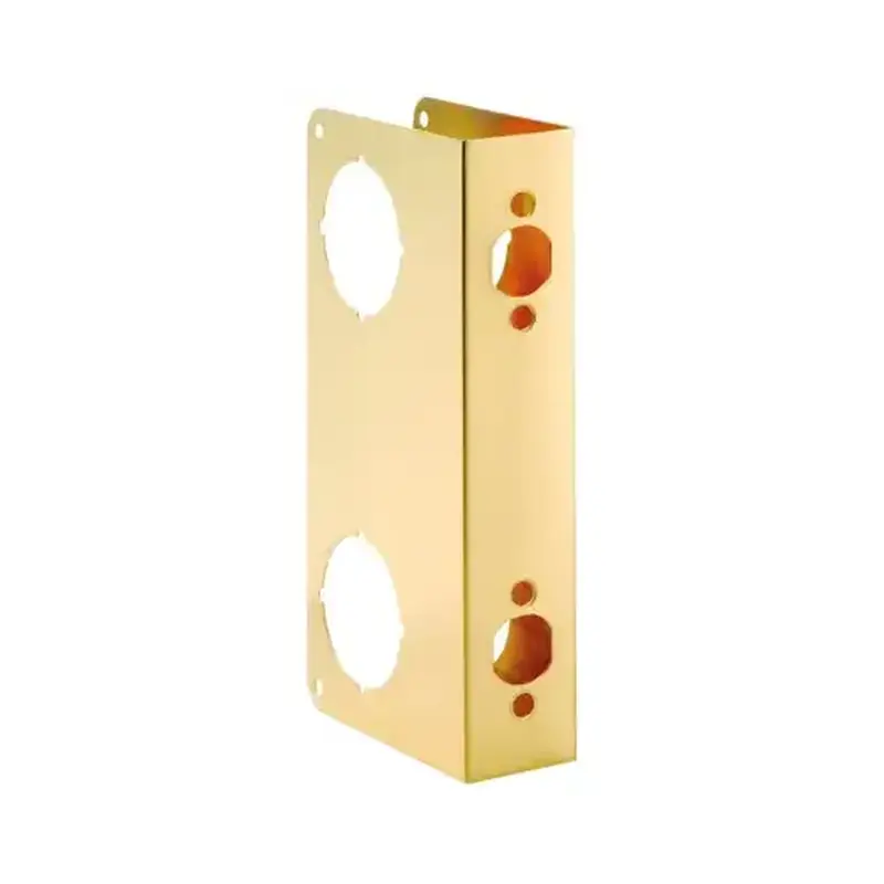BELWITH PRODUCTS LLC 2258-PB Door Reinforcer, Polished Brass