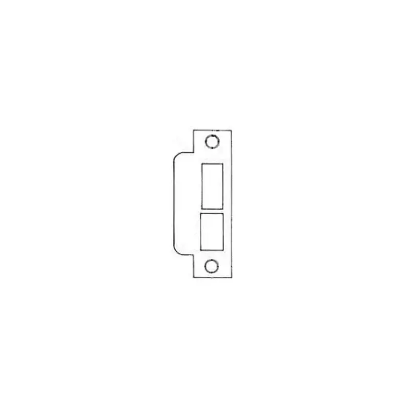 Baldwin 6339031L178 Left Hand 1-7/8" Extended ASA Strike Latch and Deadbolt Unlacquered Brass Finish