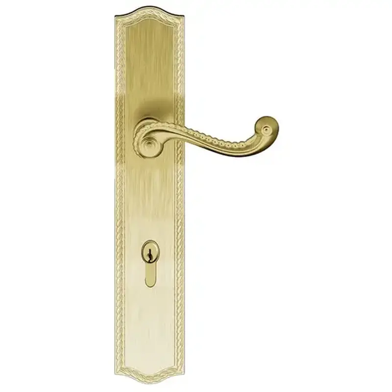 Baldwin MP009060FDP4 Bristol Multi Point Trim Passage Configuration 4 Satin Brass with Brown Finish