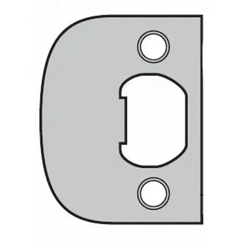 Kwikset 83030-15 UL Square Corner Full Lip Strike Satin Nickel Finish