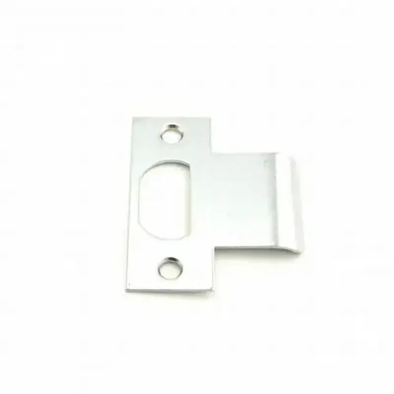 Schlage Commercial 10001626134 1-3/4" T Strike with Dust Box and Screws Satin Chrome Finish