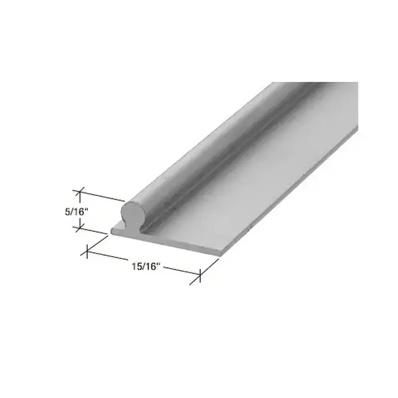 Brixwell PLD1664-CCP36 Aluminum Sliding Glass Door Replacement Rail  36" Stock Length