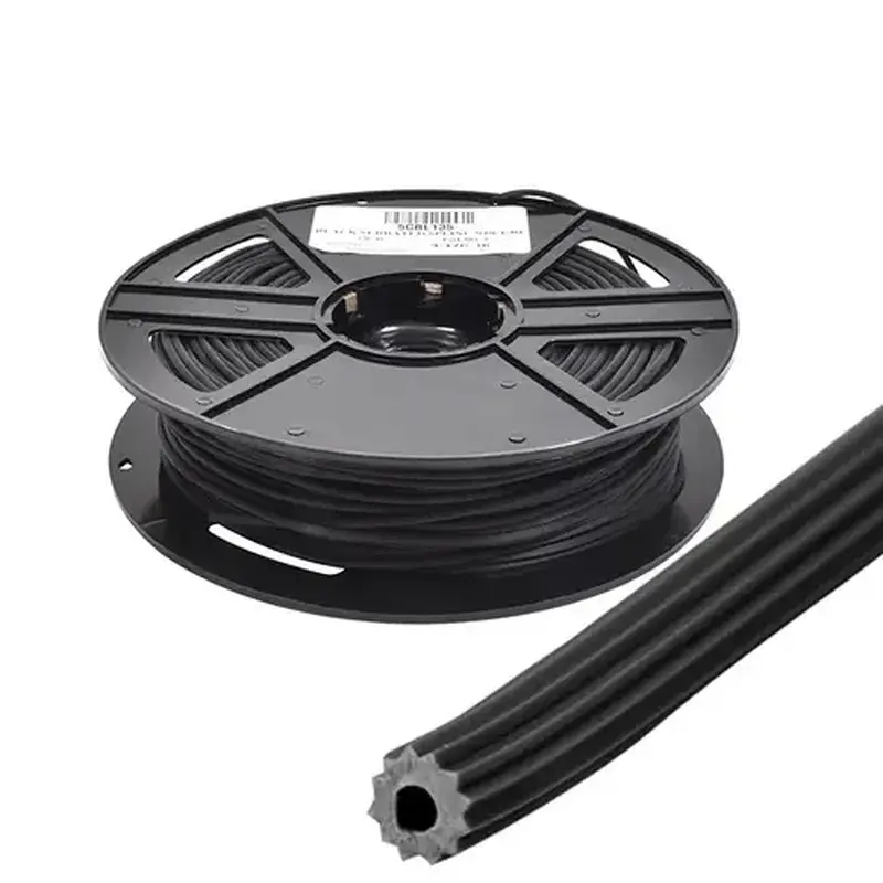 CRL 5CBL135 Black .135 Screen Retainer Spline - 500 Foot Roll