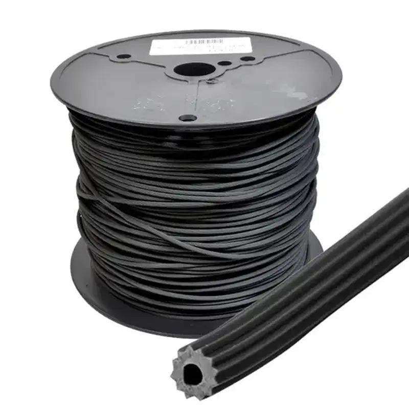 CRL SSBL150B .150" Black Serrated Screen Retainer Spline Bulk 15 Pound Roll - 1815 Foot Roll