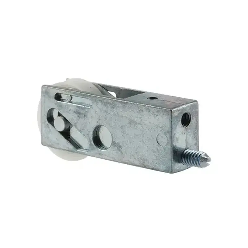 FHC D1587 Single 1-1/4" Nylon Roller Assembly - Diecast Plain Back Housing
