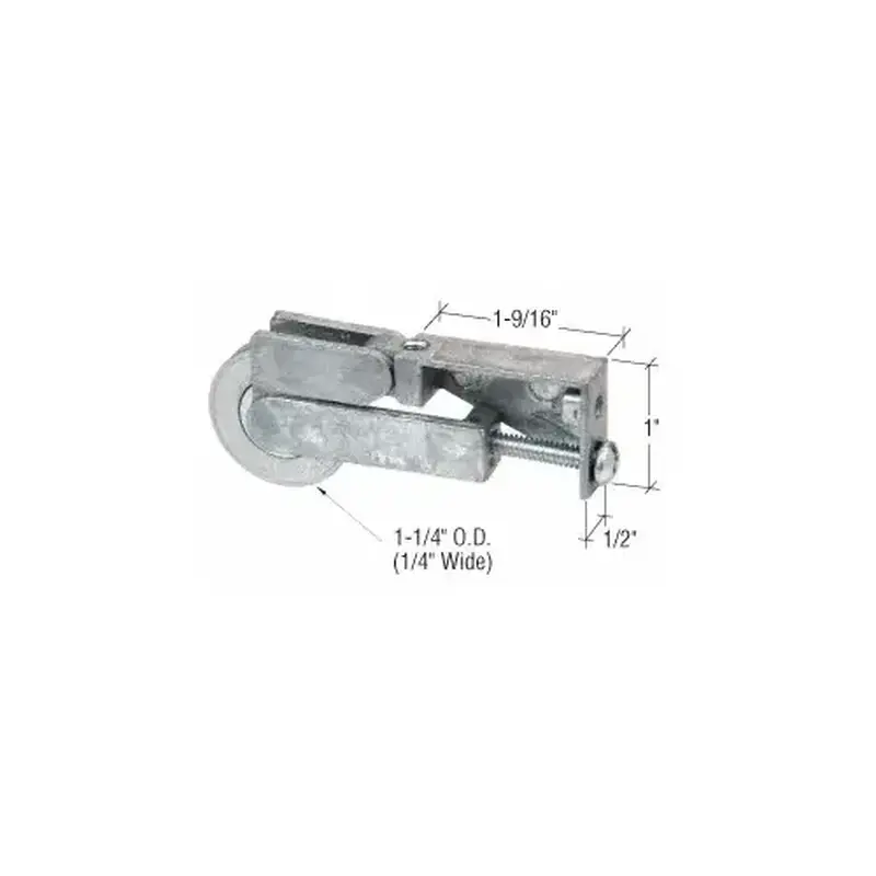 Prime-Line D1794 1-1/4" Steel Sliding Glass Door Roller with 1/2" Wide Housing