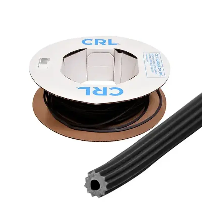 CRL SSBL170C .170" Black Screen Retainer Spline - 100 Foot Roll