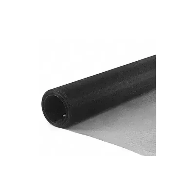 CRL SSM36BL Black 36" Stainless Steel Screen Wire - 50 Foot Roll