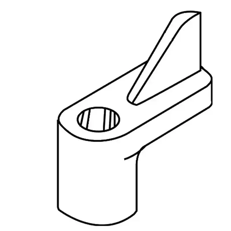 Brixwell 90-837 1/4 Screen Clip Nylon Natural wsc 14