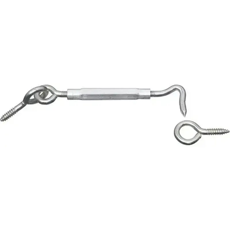 National Hardware N222059 2180BC Turnbuckle Gate Hook Zinc Plated Finish