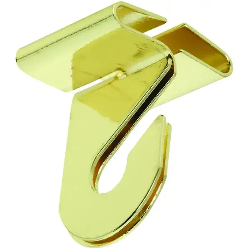 National Hardware N274977-XCP5 V2669 2" Suspended Ceiling Hook Brass Finish - pack of 5
