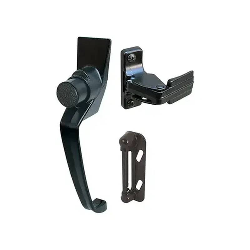 FHC K5082 Black Push Button Latch With 1-1/2" Hole Center (1 Set)