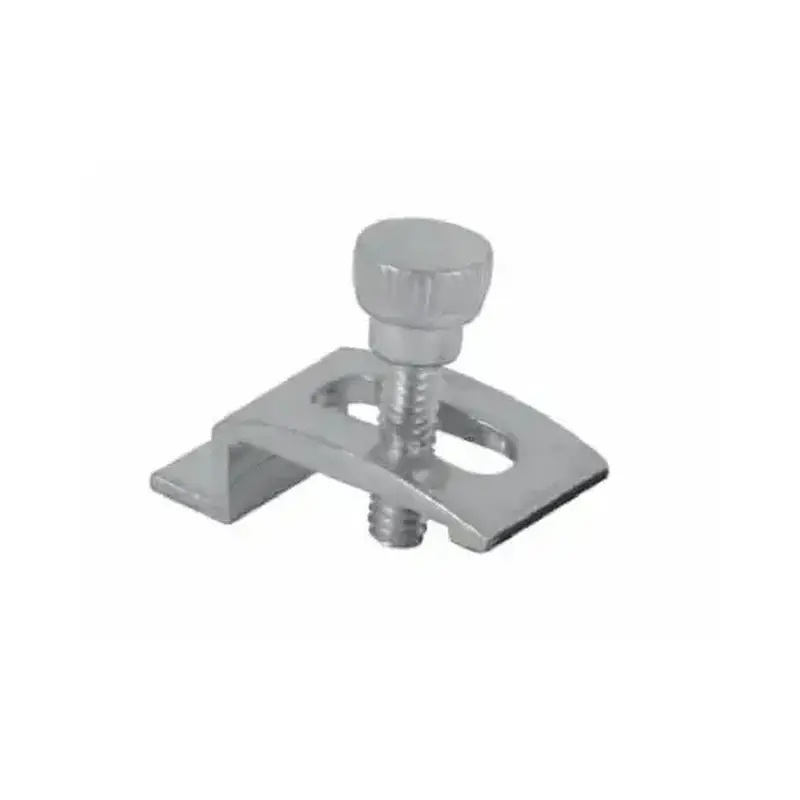 Make-2-Fit PL7939 Storm Door Panel Clip, Aluminum, Mill