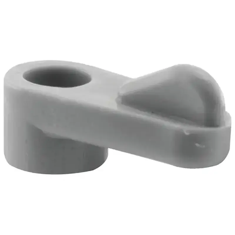 Prime-Line PL7739 Window Screen Clip with Screw, Plastic, Gray, 12/PK