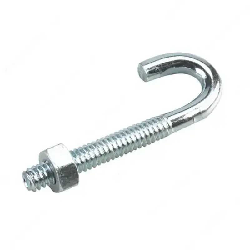 Richelieu Hardware 2131XBC-XCP10 J-Bolt with Nut - pack of 10