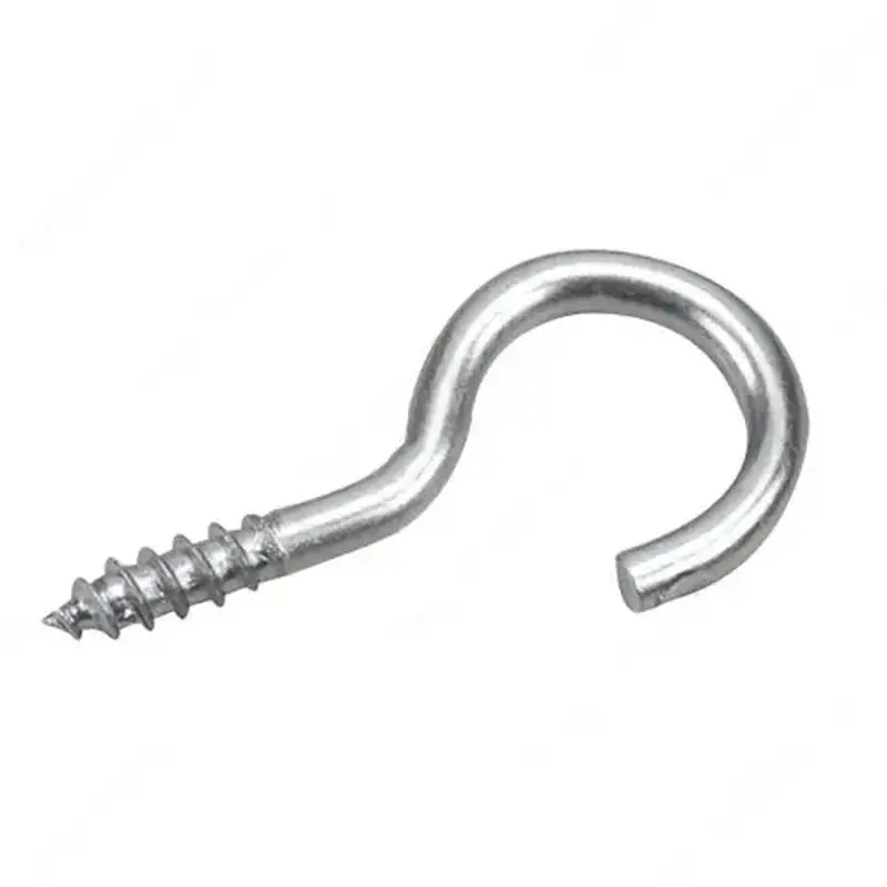 Richelieu Hardware 2702XS Screw Hook with Lag Thread Zinc
