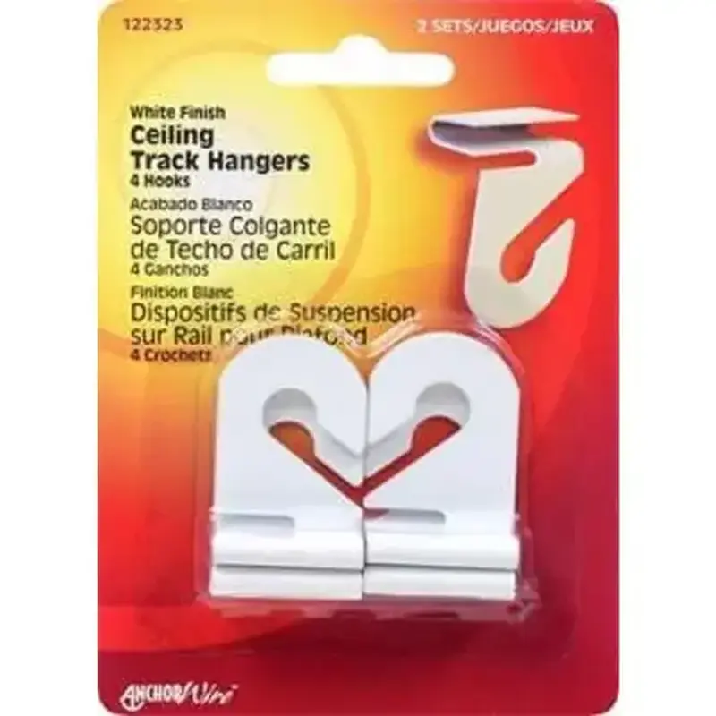 HILLMAN FASTENERS 122323 White Steel 1.1" L Desktop Organizer White Pair